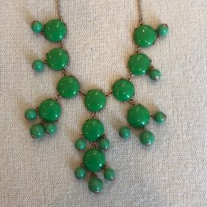 Green Bauble Necklace